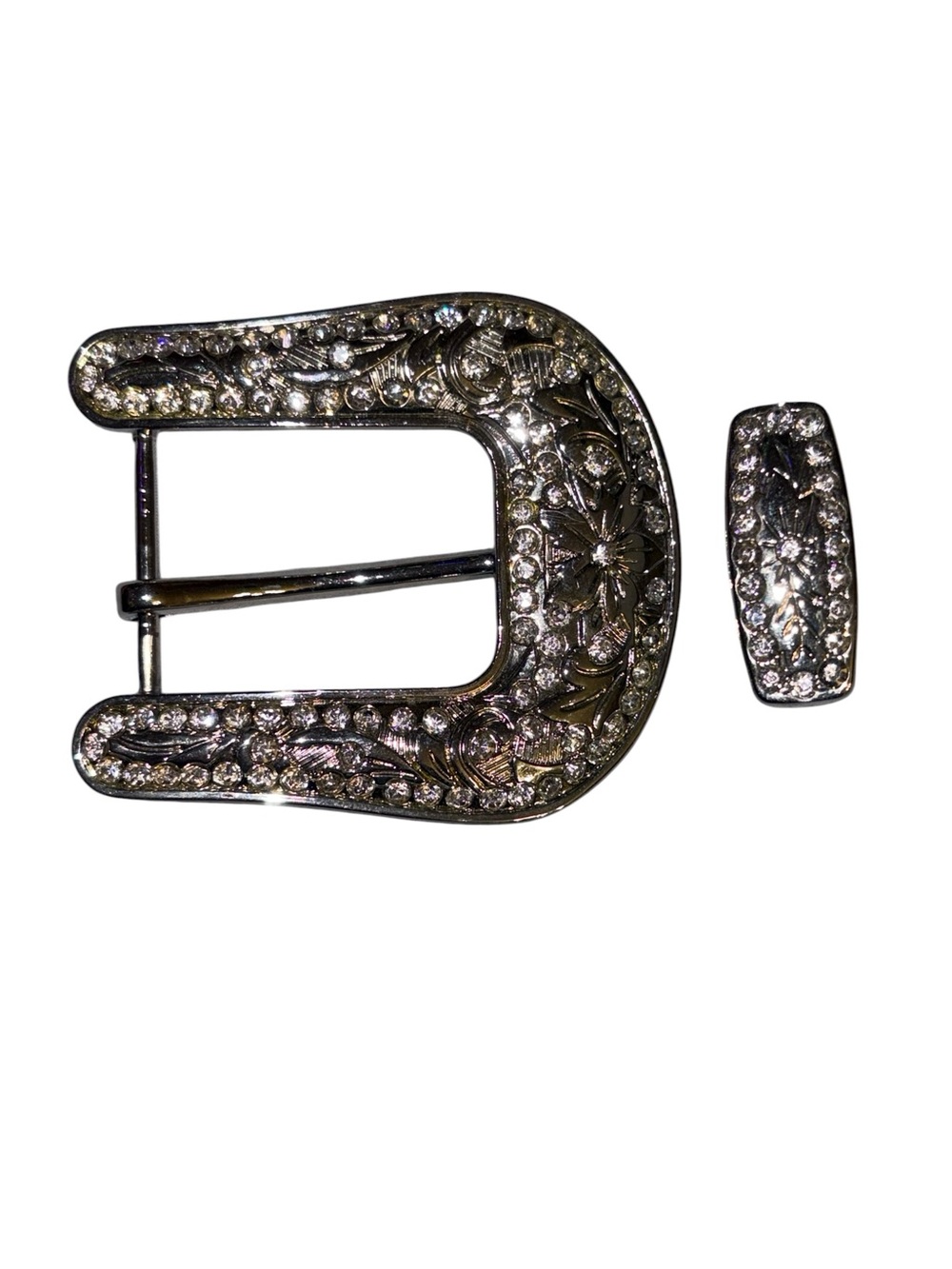 Bling belt buckle